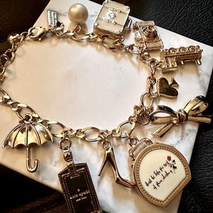 Kate Spade charm bracelet